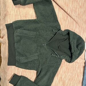 lululemon athletica Green Sherpa Jacket